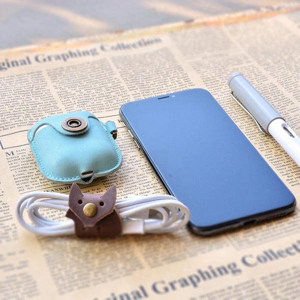 Leather AirPods Case Cover